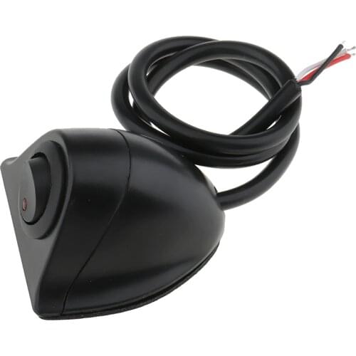Universal Car Boat Trailer RV ON/OFF Switch With Red Dot Indicator Light