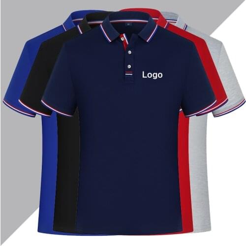 New Summer Men Customized Polo Shirt Print Your Own HD Photo Design Women Breathable Cotton Short Sleeve Tee Shirts Jerseys Tops