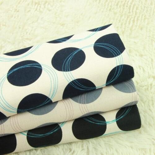 High quality and pure cotton fabric Fashion water jade wave dot printing tissus Handmade DIY patchwork bag sewing fabric