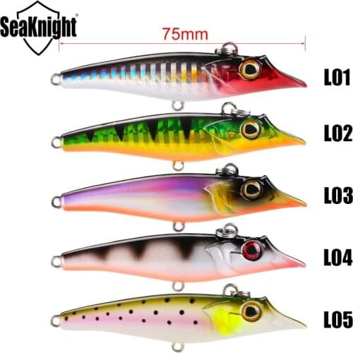 SK015 Hard Fishing Lure 75mm 19g Sinking Pencil 5PC Detail Bait with 3D Eyes Laser Simulation Fish Skin Fishing Bait
