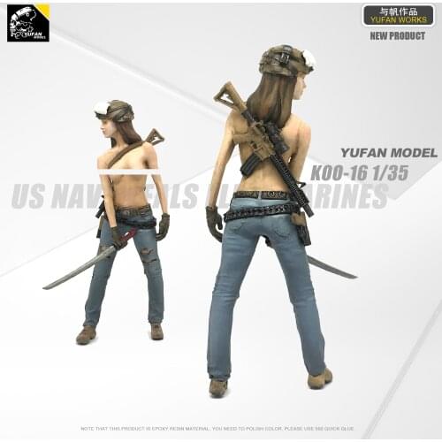 1/35 American SEAL Resin Woman LOO-16