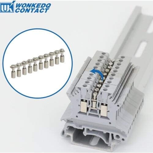 Fixed Bridge FBI 10-4 For UK-1.5 Din Rail Screw Terminal Block Accessories Terminal Block