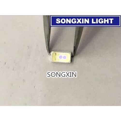 300pcs For LG LED LCD Backlight TV Application Middle Power LED LED Backlight 1W 6V 5630 Cool white LED LCD TV Backlight