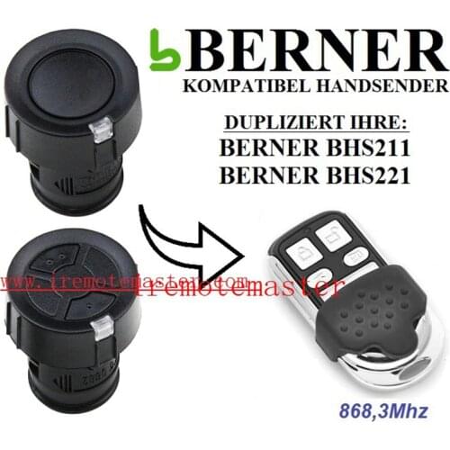 BERNER BHS211,BHS221 garage door remote control replacement beautiful