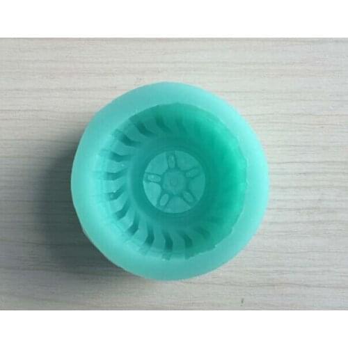Free shipping Automobile tires Modelling fondant silicon mold chocolate cake decoration silicone mold silicone mold