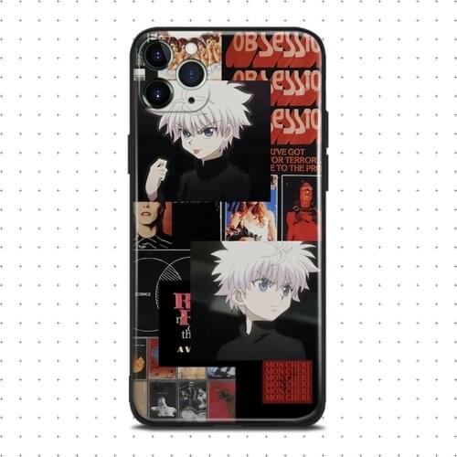 Hunter x Hunter Killua Aesthetic FOR iPhone Se 6s 7 8 Plus X XR XS 11 12 Mini Pro Max Glass Soft Silicone Phone Case Cover Shell