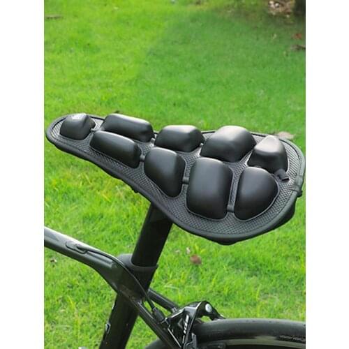 Mountain Bike Saddle Cover Thick Breathable Super Soft Bicycle Saddle TPU Sponge Bike Seat Cushion Bicycle Accessories