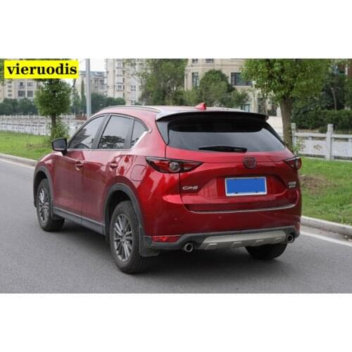 For Mazda CX-5 CX5 2017 2018 2019 Car Spoiler Black And White Rear Trunk Boot Wing Rear Lip Roof Spoiler Car Styling