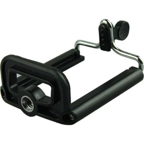 Tripod Mount Adapter Cell Phone Holder Clip Camera Bracket for Selfie Self-Timer Monopod Tripod