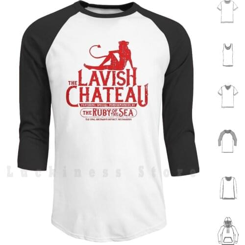 The Lavish Chateau Featuring The Ruby Of The Sea Hoodies Long Sleeve Rpg Roleplaying Roleplay Trpg Tabletop