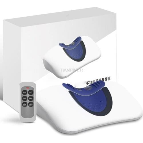 Multifunctional Cervical Spine Massager Home Smart Wireless Neck Massage Pillow Cervical Spine Massager Neck Protector