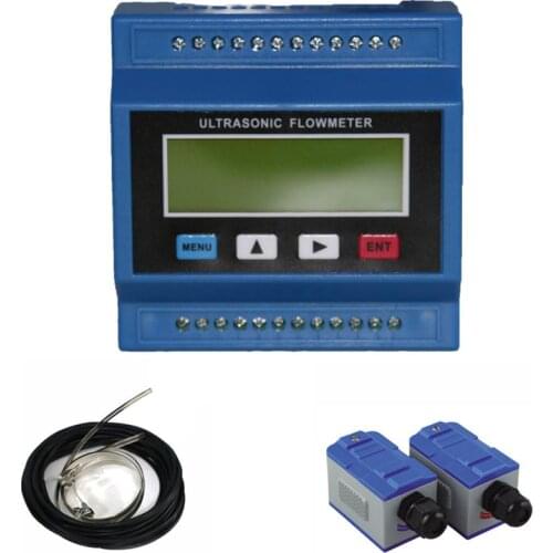 Modular Flow Meter Ultrasonic Transit Time Salinity Water Wastewater