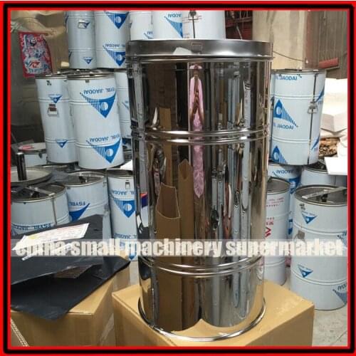 Low price 2 frames stainless steel manual honey extractor, shake honey machine,honey separator