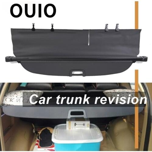 OUIO 1Set Car Rear Trunk Cargo Cover Auto For Toyota Land Cruiser J200 Car-styling Security Shield Shade Retractable accessories