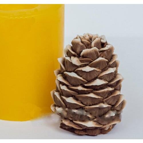 Pine cone 3D Silicone molds soap mold nut silicone soap molds nut silica gel die pine cone 3D Aroma stone moulds candle mould