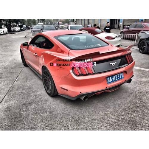 Fit for FORD MMD MUSTANG carbon fiber rear spoiler rear wing