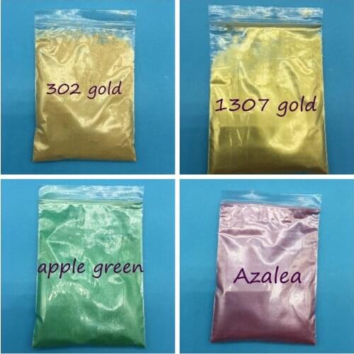 10g pearl pigment,mica powder Acrylic paint Color pearl powder Metallic paint flash powder for nail glitter 1lot=1 color=10g