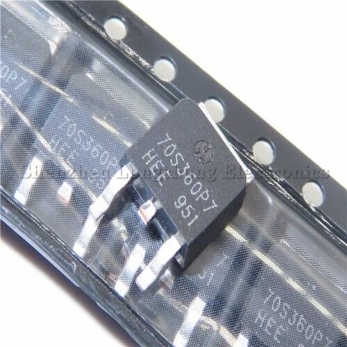10PCS/LOT 70S360P7 IPD70R360P7S TO-252 700V34A SMD Transistor