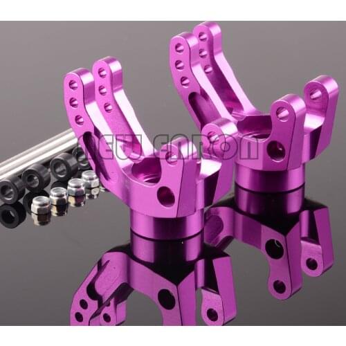 2Pcs 85048 Alloy Heavy Duty Rear Hub Carrier C-Hub For RC Car Part Racing HPI Savage Flux HP 2350 XL X 4.6 5.9 21 25 SS 4.1 3.5