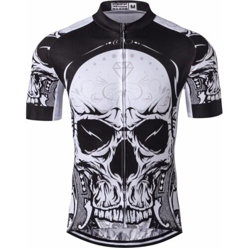 2018 Cycling Jersey Skull Mans Cycling Clothing ciclismo ropa top Team bike bicycle / MTB clothing / jersey / jacket / t-shirt