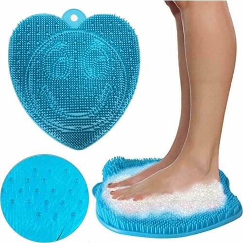 2021 Shower Foot Massager Scrubber Cleaner Silicone Massage Anti-slip for Bathroom SSwell