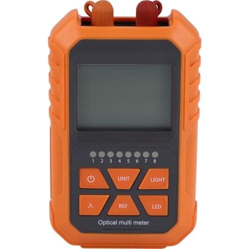 3In1 Optical Power Meter Visual Fault Locator Network Cable Test Led Lighting Optical Fiber Tester 1Mw With 5Km Visual Fault Loc