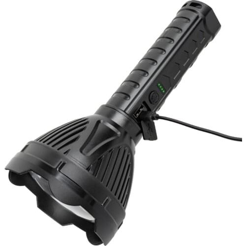 500LM COB LED Emergency Flashlight Torch 18650 USB Rechargeable Hunting Spotlight 4Modes Camping Light Powerbank Warning Strobe