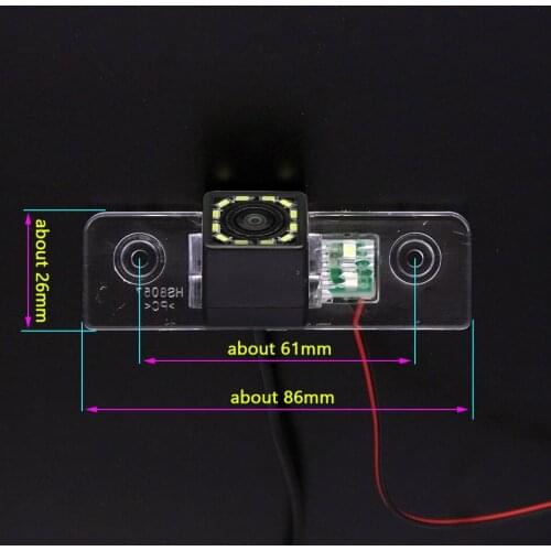 For Skoda Octavia 2008 2009 2010 2011 2012 2013 HD Car Reverse Back off up Parking Rearview Reversing Rear View Vehicle Camera