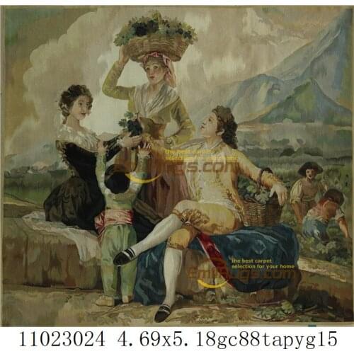 Bohemian tapestriesTapestry Wall Forest Tapestry Wall Forest Vintage Aubusson Tapestry Panel Wool Wall Tapestry Wool