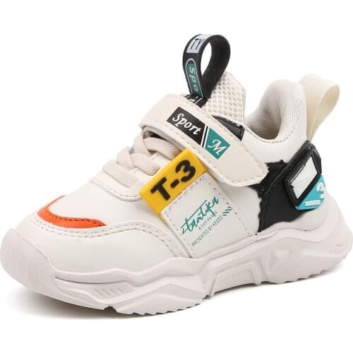 Kids Sneakers 2020 Autumn Girls Boys Running Shoes Children White Causal Shoes Fashion Light Flat Soft Breathable Toddler Shoes