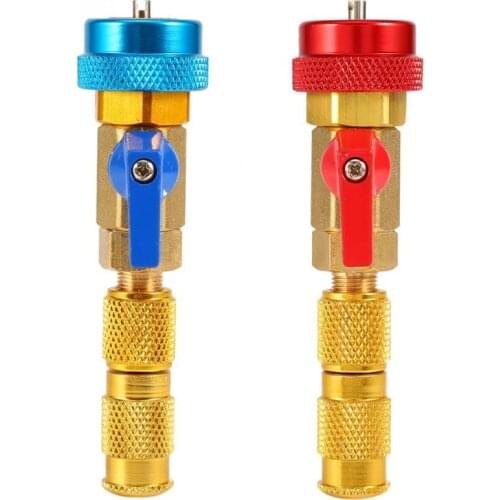 Oversea Air Conditioning R134A Valve Core Quick Remover Installer High Low Pressure Tool Compressor Tool Car Accessories