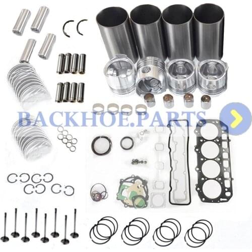 H20 Engine Overhaul Rebuild Kit For Nissan TCM CAT Gasoline LPG Forklift Truck
