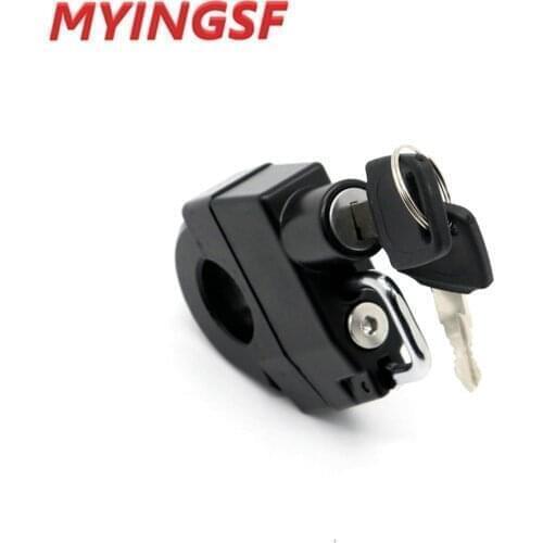 Motorcycle Accessories Anti-theft Helmet Lock Security For Honda CB125R CB150R CB190R CB250R CB300R CB400 CB500X CB500R