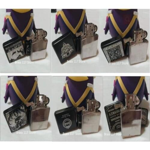 Novelty Unusual pattern Kerosene gasoline petroleum oil lighter Windproof candle stove Kitchen Smoking igniter (No fuel)