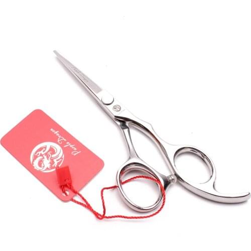 5" Purple Dragon Stainless Scissors For Animals Straight Shears Thinninng Shears Professional Grooming Scissors Dog Shears Z1006