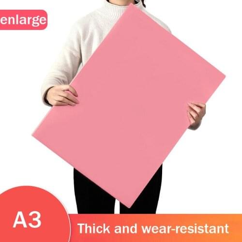 A3 20/30 Sheets File Folder PP Waterproof Organ Bag Ppaper Document Bag Business Briefcases Organizer Office Student Supplies