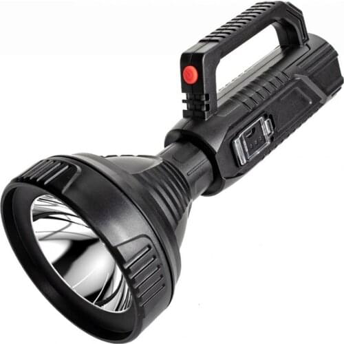 Portable Multifunctional Searchlight USB Rechargeable LED Flashlight for Expeditions camping нож складной Charge the flashlight