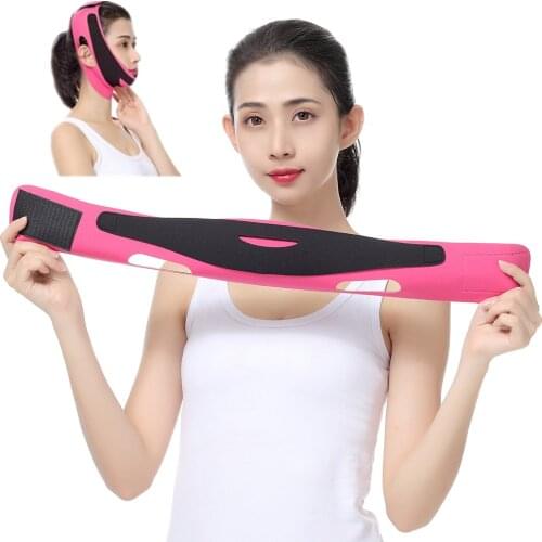 Chin Strap Band V Face Shaping Slimming Lift Up Anti Wrinkle Mask Beauty V Face Line Belt Beauty Tool Belt Slimming Facial STL6