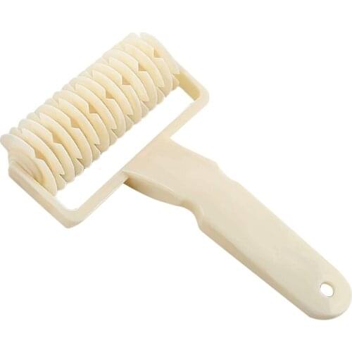 Lattice Roller Cutter, Pie Pizza Cookie Dough Roller Lattice Household Baking Pastry Tools(Plastic Lattice Cutter)