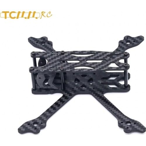 TCMMRC Dolphin 140 RC FPV Frame Self-assembled Hybrid-X Suitable for 3inch Propeller Flight Control Hole Drone Frame M2*20*20mm