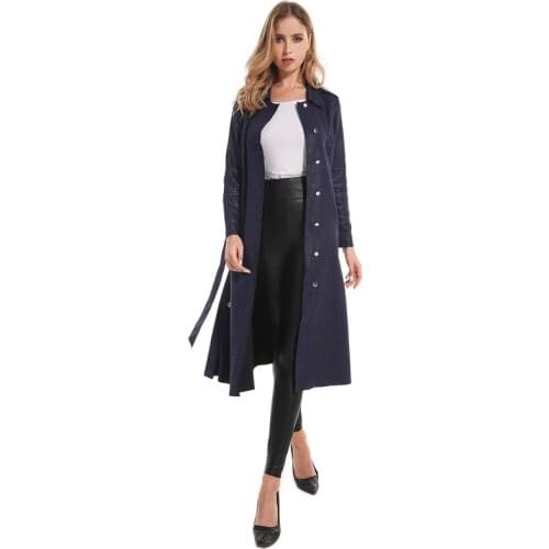 UVRCOS Women's Leather Trench Coats China