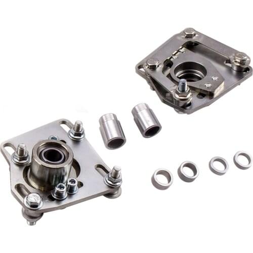 2pcs amber Plates Top Mounts for Ford Mustang V6 V8 GT Anteriore Suspension Coil