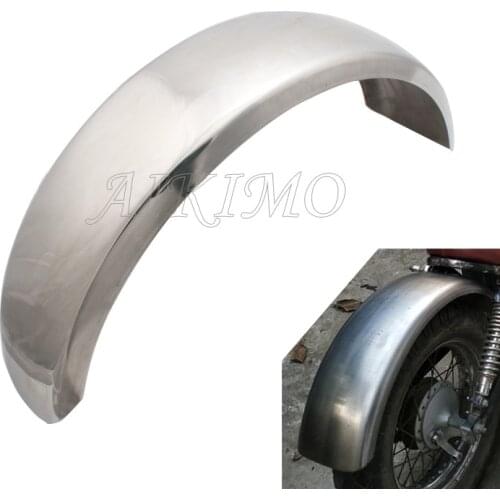 Motorcycle 6" Wide Flat Rear Trailer Fender Rigid For Harley Chopper Bobber Custom Yamaha XVS 650 Dragstar