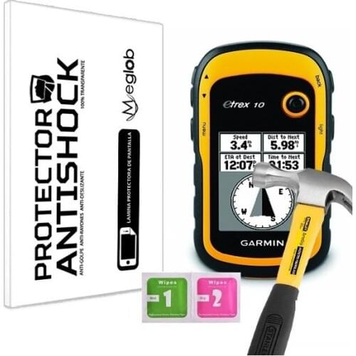Screen protector Anti-Shock Anti-scratch Anti-Shatter compatible with Garmin eTrex 10