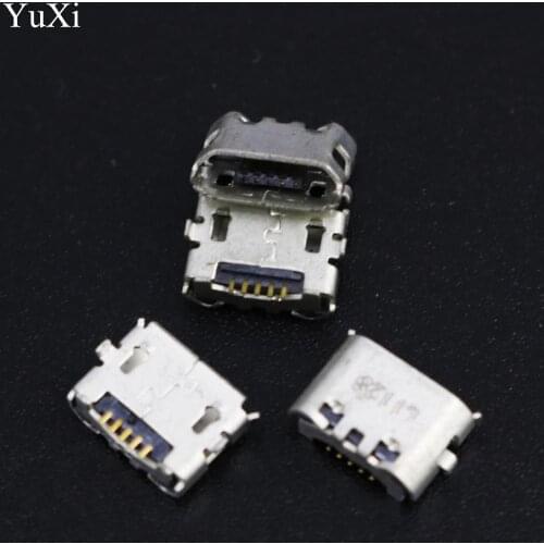 YuXi 10pcs Micro USB Jack Connector Female 5 pin Charging Socket For Mobile phone MP3 MP4 PDA