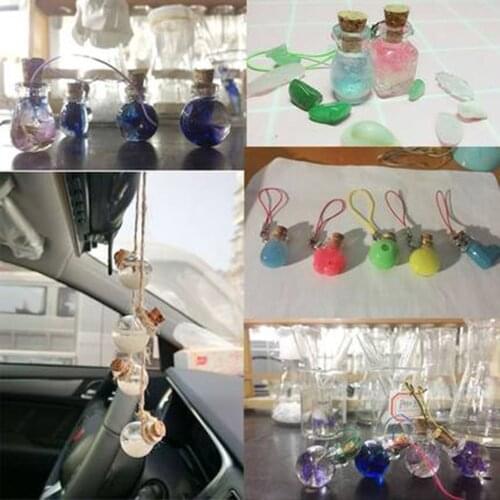 10 Pcs Mini Glass Bottles Clear Drifting Bottles Small Wishing Bottles With Cork Stoppers For Wedding Birthday Party Diy Crafts