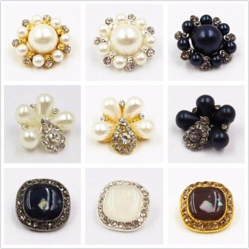1510944 , Acrylic jewelry metal buttons, free shipping Clothing accessories DIY handmade materials, clothing coat buttons