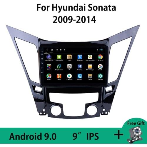 Android 9.0 Car Radio GPS Navigation Autoradio Multimedia Player For Hyundai Sonata i40 i45 2009-2015 WIFI Head Unit Stereo OBD