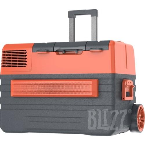 Auto caming anti-vibration 12v 24v car freezer fridge portable car refrigerator