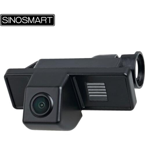 SINOSMART In Stock HD Car Parking Camera for Mercedes Benz MPV Viano Vito Install in Car License Plate Light Location